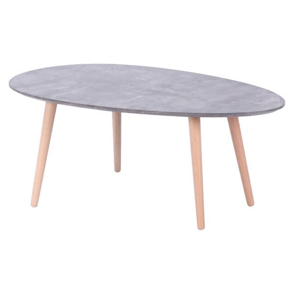 058 000050 6 Coffee table HAMILTON pakoworld grey cement-natural 98x60x38cmSPRING OFFERS