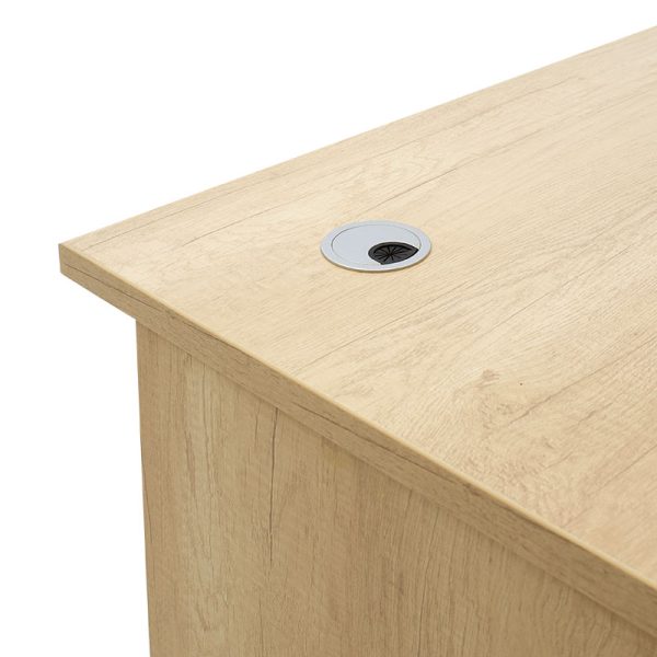 069 000031 4 3 Office table without mobile drawer Amazon pakoworld sonoma 120x75x75cmOffice furniture > Working desk