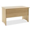 069 000031 6 Office tableRamon pakoworld reversible modern oak color with black metal frame 122x64x120cmOffice furniture > Working desk