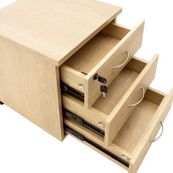 069 000037 4 14 Mobile drawer Amazon pakoworld sonoma 39x47x52,5cmOffice furniture > Drawers office