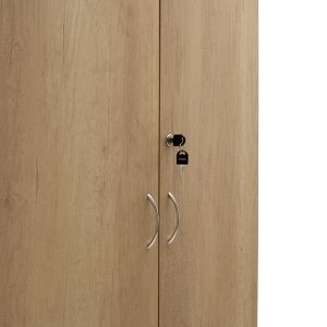 069 000043 4 5 Bookcase with four wooden doors Amazon pakoworld sonoma 80x40x200cmOffice furniture > Office closets