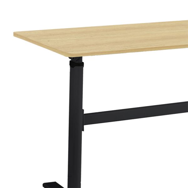069 000062 3 4 Height adjustable work desk with Karla pakoworld sonoma-black 120x60x72/115cmOffice furniture > Working desk