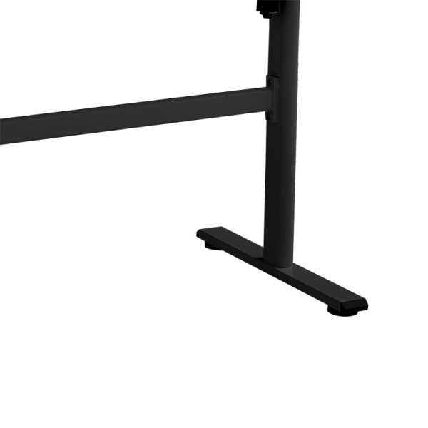 069 000062 4 4 Height adjustable work desk with Karla pakoworld sonoma-black 120x60x72/115cmOffice furniture > Working desk