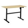 069 000062 7 Work desk Armadi pakoworld in sonoma-white 180x80x75cmOffice furniture > Working desk