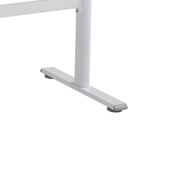 069 000063 3 4 Height adjustable work desk Karla pakoworld white 120x60x72/115cmOffice furniture > Working desk