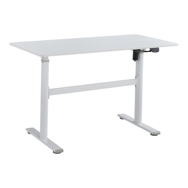 069 000063 7 Height adjustable work desk Karla pakoworld white 120x60x72/115cmOffice furniture > Working desk