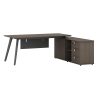 069 000068 6 Study desk Ustando pakoworld anthracite melamine 90x60x72cmOffice furniture > Working desk