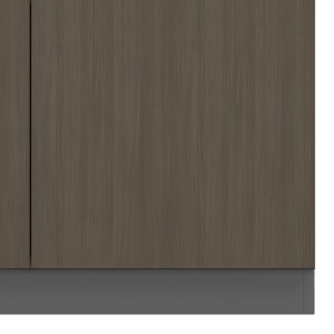 069 000072 3 3 Low cabinet professional Denith pakoworld dark grey-walnut 80x40x80cmSPRING OFFERS