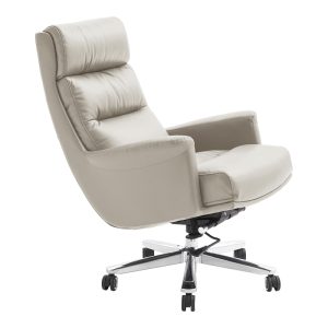 069 000081 3 5 Manager's office chair Nagal pakoworld PU in beige color 71x73x117-123cmOffice furniture > Labor office chairs