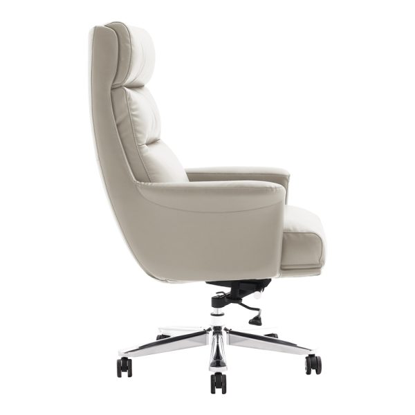 069 000081 4 5 Manager's office chair Nagal pakoworld PU in beige color 71x73x117-123cmOffice furniture > Labor office chairs