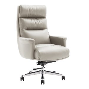 069 000081 8 Manager's office chair Nagal pakoworld PU in beige color 71x73x117-123cmOffice furniture > Labor office chairs