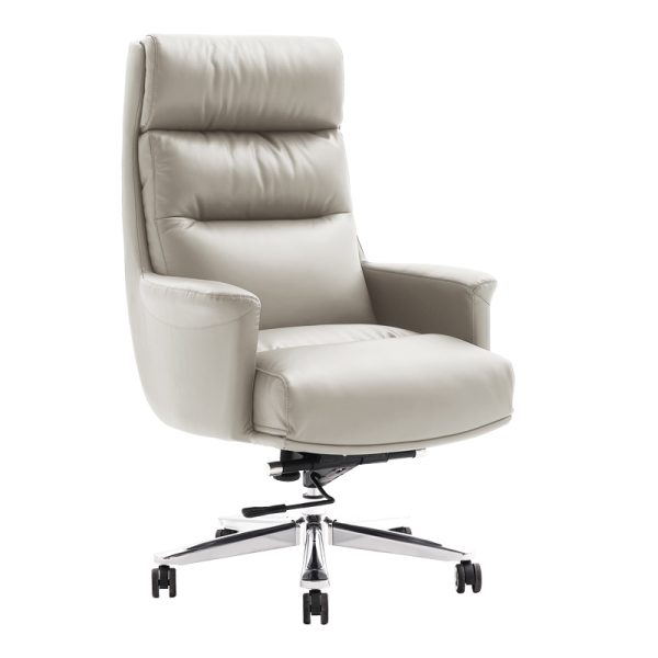 069 000081 8 Manager's office chair Nagal pakoworld PU in beige color 71x73x117-123cmOffice furniture > Labor office chairs