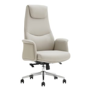 069 000083 9 Manager's office chair Rekter pakoworld PU in beige color 77x65x119-127cmOffice furniture > Labor office chairs