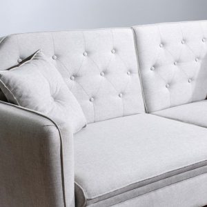 071 000454 3 2 3 seater sofa-bed PWF-0179 fabric in cream color 202x82x83cmIndoor furniture > Sofas & Armchairs - Pre Order