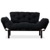 071 000659 6 Sofa bed Marco pakoworld in beige fabric 180x80x80cmIndoor furniture > Sofas-bed