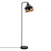 071 000718 Ceiling lamp Sombre pakoworld fabric in gray with cream color D30x15cmLighting > Ceiling