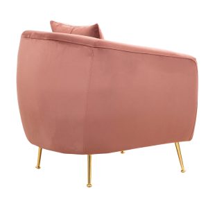 071 001283 2 2 Armchair PWF-0574 pakoworld fabric pink 70x82x82cmIndoor furniture > Sofas & Armchairs - Pre Order
