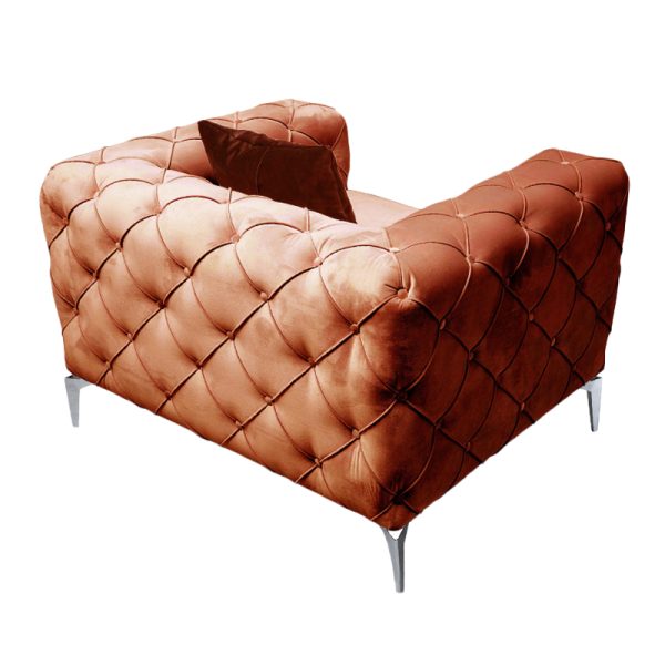 071 001291 2 4 Armchair PWF-0579 pakoworld fabric tile 108x90x70cmIndoor furniture > Sofas & Armchairs - Pre Order