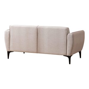 071 001295 3 2 2 seater sofa PWF-0565 pakoworld fabric off white 160x95x67cmIndoor furniture > Sofas & Armchairs - Pre Order
