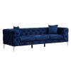 071 001353 5 2 seater sofa PWF-0579 pakoworld fabric blue 197x90x73cmIndoor furniture > Sofas & Armchairs - Pre Order