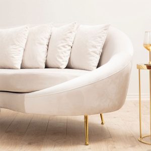 071 001362 2 2 3 seater sofa PWF-0574 pakoworld left corner fabric beige 255x120x85cmIndoor furniture > Sofas & Armchairs - Pre Order