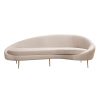 071 001362 4 3 seater sofa-bed PWF-0592 pakoworld fabric cream 230x90x74cmIndoor furniture > Sofas & Armchairs - Pre Order