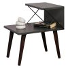 071 001531 7 Bookcase Goldie pakoworld anthracite-white 40x25x161.80 cmIndoor furniture > Bookshelves