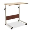 072 000024 11 Office tableRamon pakoworld reversible modern oak color with black metal frame 122x64x120cmOffice furniture > Working desk