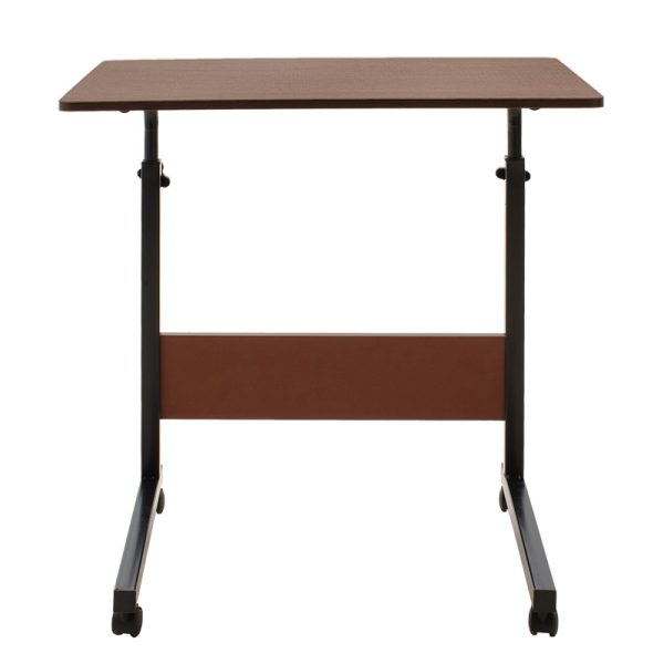 072 000025 3 10 Metalic lifting computer table Piper pakoworld MDF in walnut color 60x40x69-90cmOffice furniture > Working desk