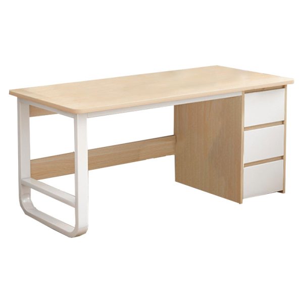 072 000068 13 Salto pakoworld desk with drawer MDF natural 120x48x74cmOffice furniture > Working desk