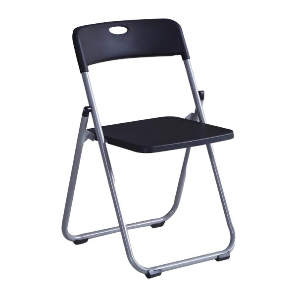 072 000085 6 Foldable chair Daxton pakoworld PP black-silver 49x46.5x73.5cmIndoor furniture > Chairs