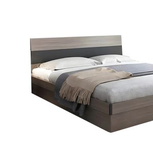 072 000093 3 4 Single storage bed Daizy pakoworld light walnut-grey 120x200cmIndoor furniture > Beds
