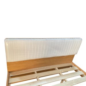 072 000126 2 2 Double bed Akva pakoworld mdf in natural color 150x200cmIndoor furniture > Beds