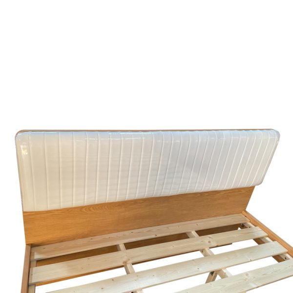072 000126 2 2 Double bed Akva pakoworld mdf in natural color 150x200cmIndoor furniture > Beds