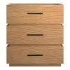 072 000141 Bedside table Nodial pakoworld MDF/Bamboo in natural color D40x40cmIndoor furniture > Bedside tables
