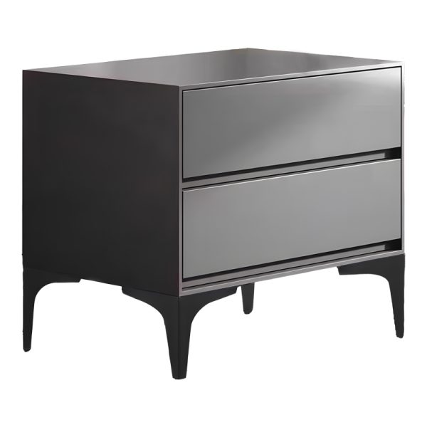 072 000144 6 Lamesa pakoworld mdf bedside table in anthracite color 50x40x48cmIndoor furniture > Bedside tables