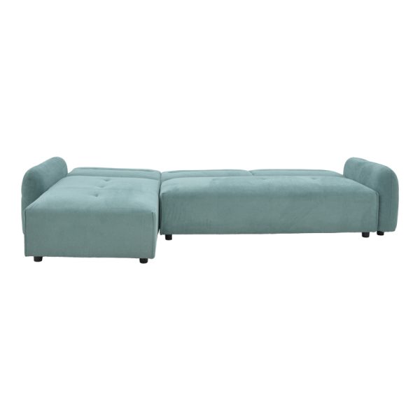 074 000036 3 2 Corner sofa Inspired pakoworld reversible mint fabric 293x142x80cmIndoor furniture > Cornered sofas