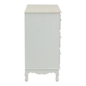 087 000013 3 2 Chest of drawers Joliene Inart natural-antique white color mdf80x40x80cmIndoor furniture > Drawers-consoles