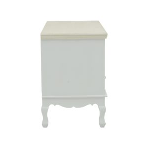 087 000014 3 2 TV cabinet Joliene Inart natural-antique white color mdf 100x42x61cmIndoor furniture > TV stands