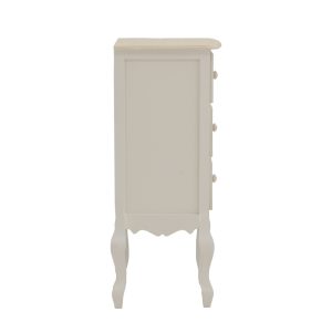 087 000018 3 2 Bedside table Joliene Inart natural-antique white color mdf 40x34.5x82cmIndoor furniture > Bedside tables