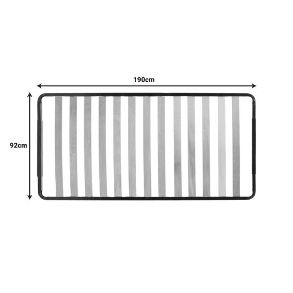 088 000054 4 3 Metalic bedsteads 92x190x5cmIndoor furniture > Beds