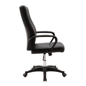 090 000012 2 3 Manager office chair Roby pakoworld with PU in black colourOffice furniture > Manager office chairs