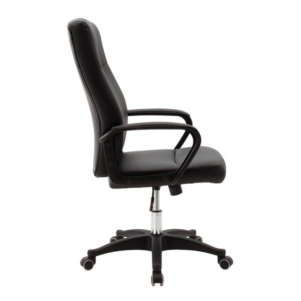 090 000012 2 3 Manager office chair Roby pakoworld with PU in black colourOffice furniture > Manager office chairs