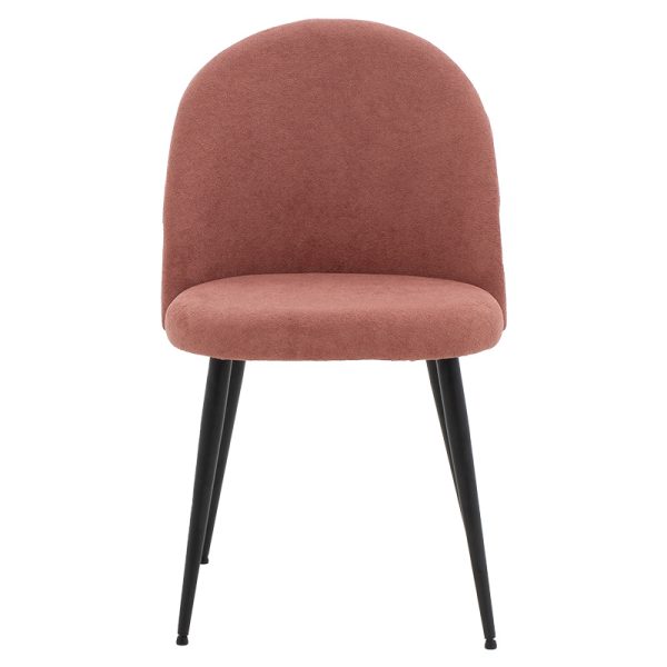 093 000018 3 3 Graceful pakoworld chair bouclé fabric rotten apple-leg blackSPRING OFFERS