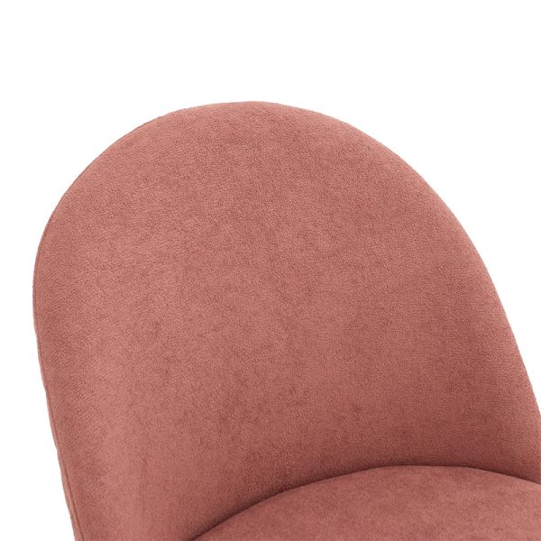 093 000018 4 3 Graceful pakoworld chair bouclé fabric rotten apple-leg blackSPRING OFFERS
