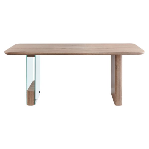 093 000034 2 3 Dining table Faghan pakoworld brown mdf 180x90x76cmIndoor furniture > Dining Tables