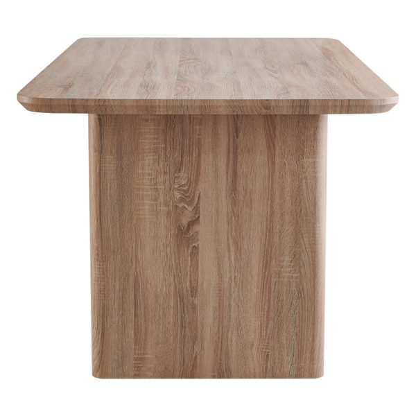 093 000034 3 3 Dining table Faghan pakoworld brown mdf 180x90x76cmIndoor furniture > Dining Tables