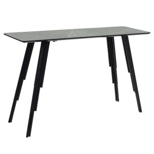 096 000028 4 Console Lifo pakoworld MDF dark grey cement-black 120x40x75εκSPRING OFFERS
