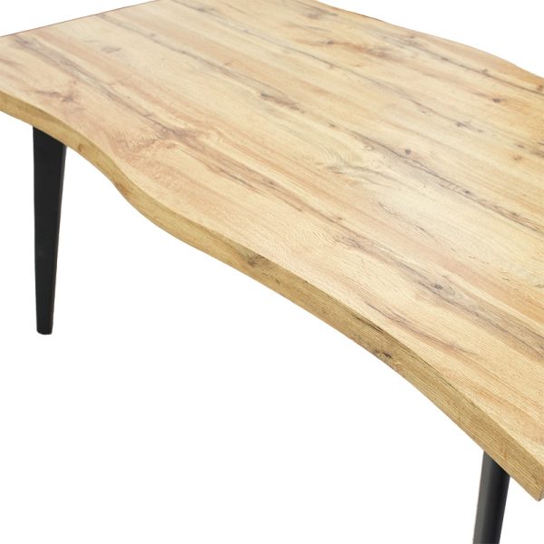 096 000030 3 5 Dining table Velto pakoworld MDF sonoma160x90x76εκIndoor furniture > Dining Tables