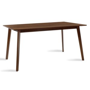097 000005 7 Dining table Benson pakoworld mdf - venner in walnut color 150x90x75cmIndoor furniture > Dining Tables